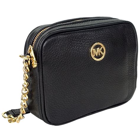 small black michael kors crossbody|michael kors crossbody wallet purse.